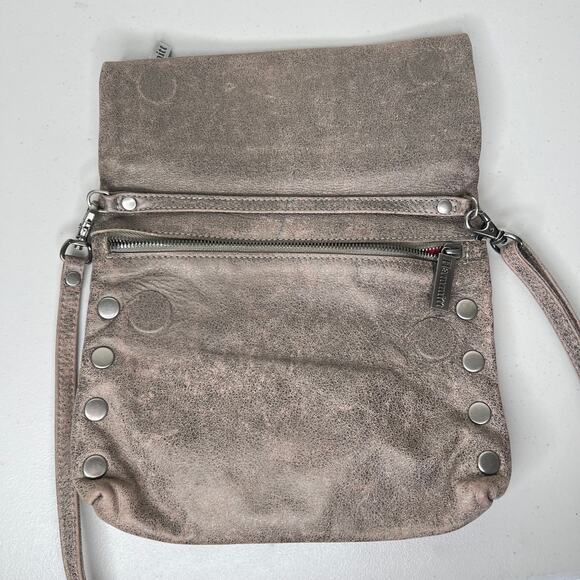 Hammitt VIP Medium Fold Over Leather Crossbody Bag - Picture 8 of 9